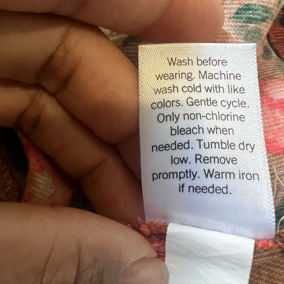 Sonoma Corduroy Peasant Blouse
Womens 4X Brown Fall Floral V Neck Top - Picture 11 of 12